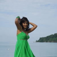 Soumya Bollapragada hot in green mini skirt pictures | Picture 67372